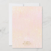 Fine Lines Gold Abstract Wedding Menu V1 B ID867 (Achterkant)
