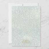 Fine Lines Gold Abstract Wedding Menu V1 Sg ID867 (Achterkant)