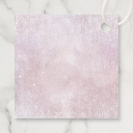 Fine Lines Gold Abstract Wedding V1 Mauve ID867 Bedankjes Labels (Achterkant)