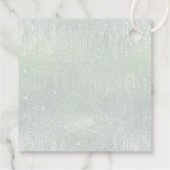 Fine Lines Gold Abstract Wedding V1 Sage ID867 Bedankjes Labels (Achterkant)