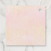 Fine Lines Gold Abstract Wedding V2 Blush ID867 Bedankjes Labels (Achterkant)
