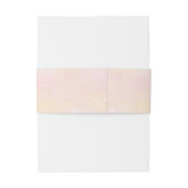 Fine Lines Gold Abstract Wedding V2 Blush ID867 Uitnodigingen Wikkel (Achterkant Voorbeeld)