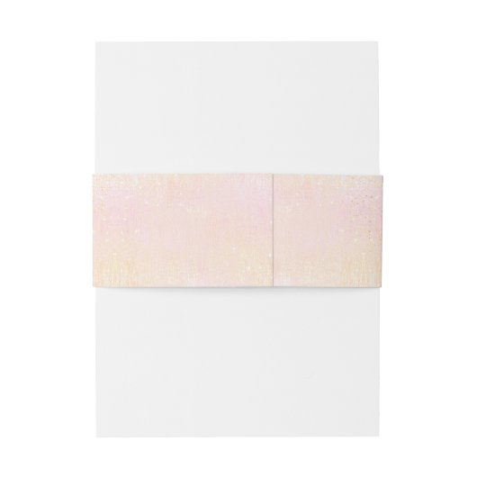 Fine Lines Gold Abstract Wedding V2 Blush ID867 Uitnodigingen Wikkel (Achterkant Voorbeeld)