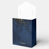 Fine Lines Gold Abstract Wedding V2 Navy ID867 Bedankdoosjes (Geopend)