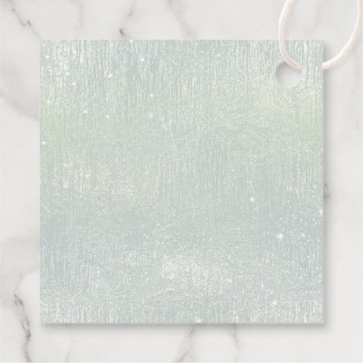 Fine Lines Gold Abstract Wedding V2 Sage ID867 Bedankjes Labels (Achterkant)