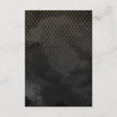 Fine Lines Gold Abstract - zwarte ID867 - gegevens Informatiekaartje (Achterkant)