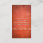 Fine Luxury Leather | Dubbel onderschrift Visitekaartje (Achterkant)