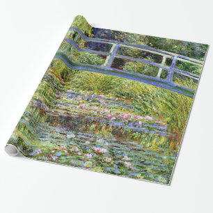 Fine Monet Japanse Bridge & Water-Lily Pond Cadeaupapier