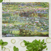 Fine Monet Japanse Bridge & Water-Lily Pond Theedoek (Gevouwen)