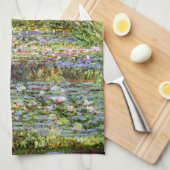 Fine Monet Japanse Bridge & Water-Lily Pond Theedoek (Quarter Fold)