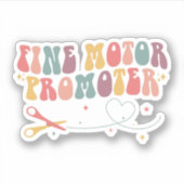 Fine Motor Promoter Occupational Therapy OT Sticker (Voorkant)