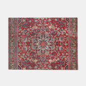 Fine Persia Bijar Red Blue Yellow  Deurmat (Voorkant)