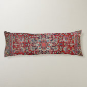 Fine Persia Bijar Red Blue Yellow Lichaamskussen (Achterkant)