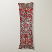 Fine Persia Bijar Red Blue Yellow Lichaamskussen (Voorkant Verticaal)