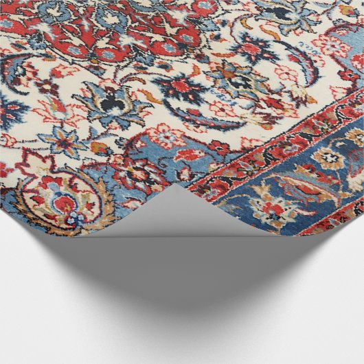 Fine Persian Baby Blue Tan Cadeaupapier (Hoek)