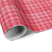 Fine Ruby Plaid Cadeaupapier (Rol Hoek)