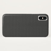 Fine Silver Metal Mesh Pattern Case-Mate iPhone Case (Achterkant (horizontaal))