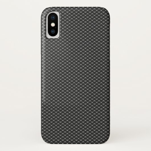 Fine Silver Metal Mesh Pattern Case-Mate iPhone Case (Achterkant)
