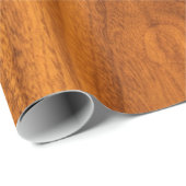 Fine Teak Veneer Print Cadeaupapier (Rol Hoek)