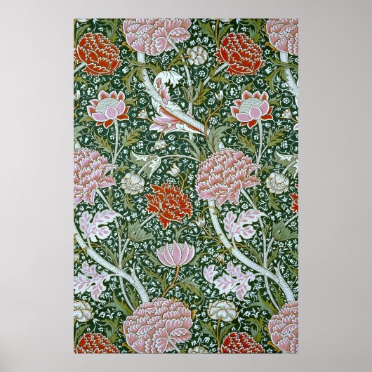 Fine  William Morris Floral Pattern Poster (Voorkant)