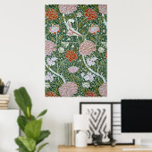 Fine  William Morris Floral Pattern Poster (Thuiskantoor)