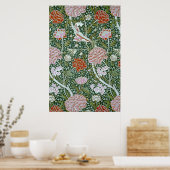 Fine  William Morris Floral Pattern Poster (Keuken)