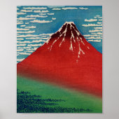 Fine Wind Clear Morning  Japanse kunst Poster (Voorkant)