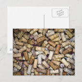 Fine Wine Corks Briefkaart (Voorkant / Achterkant)