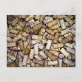 Fine Wine Corks Briefkaart (Voorkant)