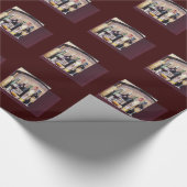 Fine Wine Wrapping Paper Cadeaupapier (Hoek)
