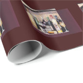 Fine Wine Wrapping Paper Cadeaupapier (Rol Hoek)