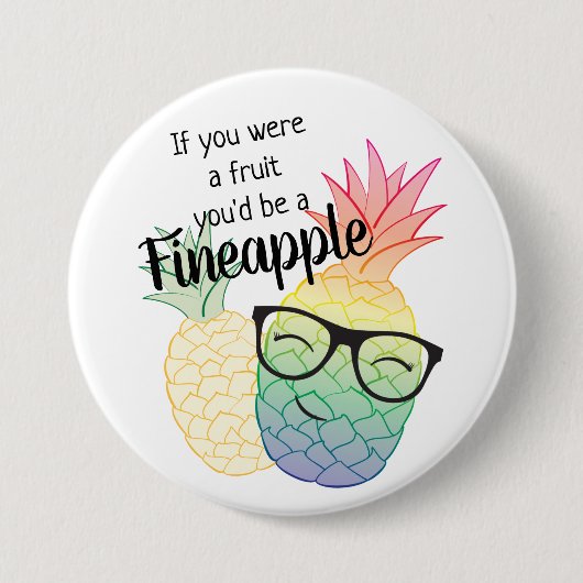 Fineapple Button (Voorkant)