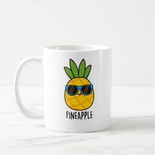 Fineapple Grappige Ananas Pun Koffiemok