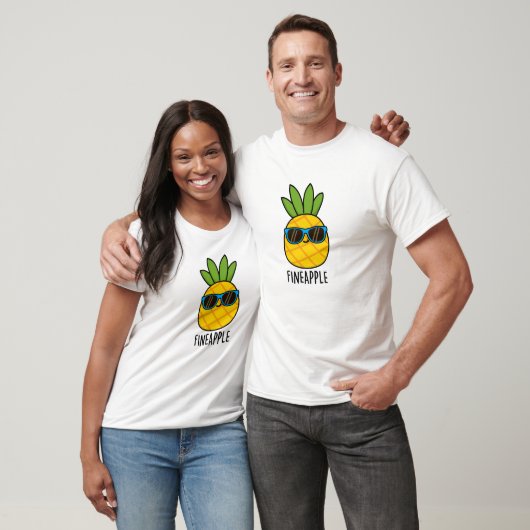 Fineapple Grappige Ananas Pun T-shirt (Unisex)