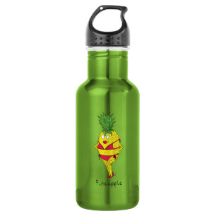 Fineapple Pineapple Pin-Up Girl Water Fles