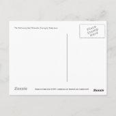 FineArt-Briefkaart - De oude nieuwsgierige winkel Briefkaart (Achterkant)