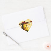 fineart F021 Windmolen Hart Sticker (Envelop)