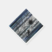 Fineline Flower Art Servet (Hoek)