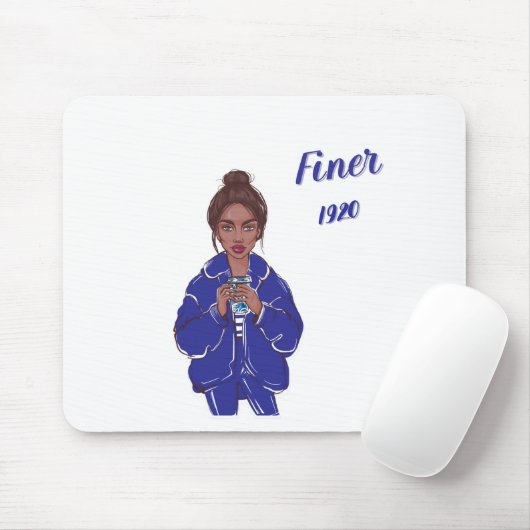 Finer 1922 muismat (Met muis)