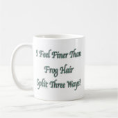 Finer dan kikkerhaar koffiemok (Links)