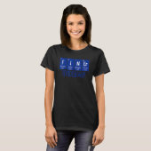 Finer Periodical Table Life Zeta Phi Beta L T-shirt (Voorkant volledig)