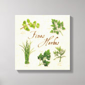 Fines Herbes Canvas Print (Voorkant)