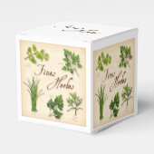 Fines Herbes Favor Box Bedankdoosjes (Voorkant Zijde)