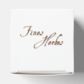 Fines Herbes Favor Box Bedankdoosjes (Bovenkant)