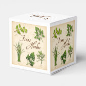 Fines Herbes Favor Box Bedankdoosjes (Achterkant)