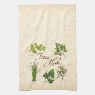Fines Herbes Kitchen Towel Theedoek