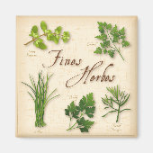 Fines Herbes Magnet (Voorkant)