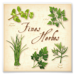 Fines Herbes Photo Print Foto Afdruk