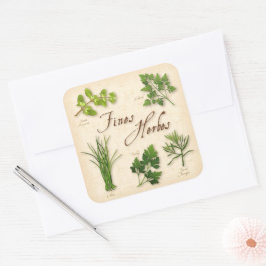 Fines Herbes Stickers (Envelop)