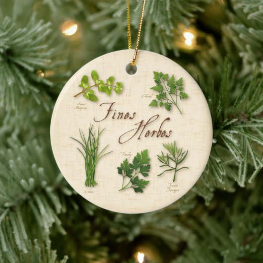 Fines Herbs Ornament (Boom)